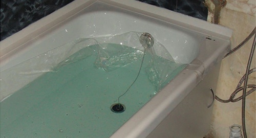 Установкой акрилового вкладыша | Молжаниновский район